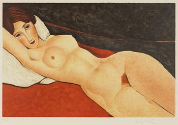 Amadeo Modigliani, "Nu Couché".
