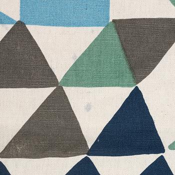 Josef Frank, a pair of curtains, in the "Bows" pattern,