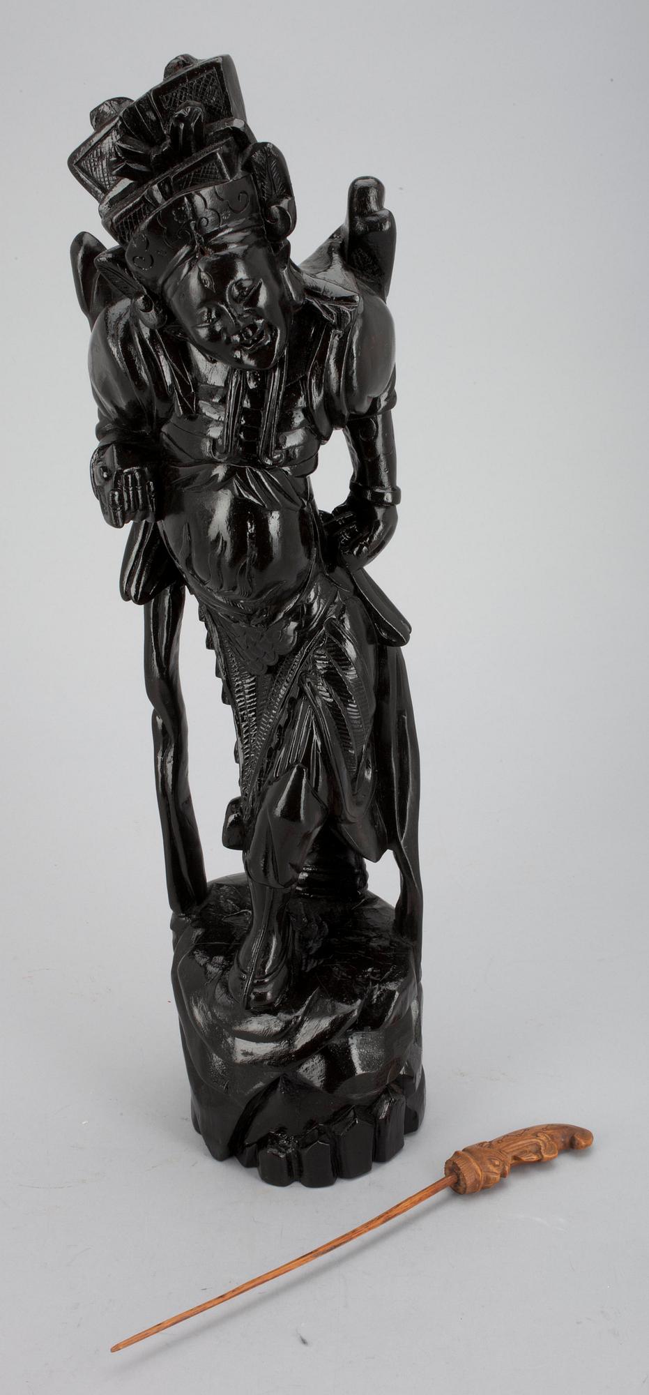 SKULPTUR, Kina, trä, 1900-talets början.