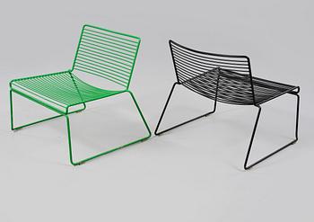 STOLAR, 2 st, Hee Lounge Chair, Hee Welling, HAY, 1900-talets slut.