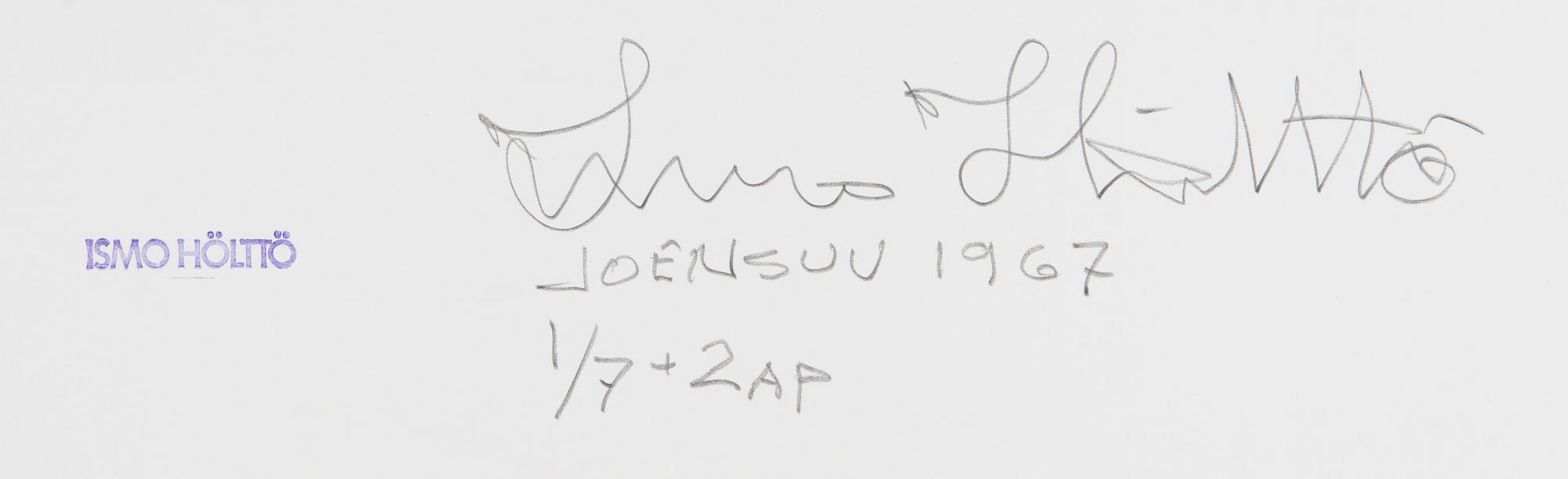 Ismo Hölttö, "Joensuu 1967".