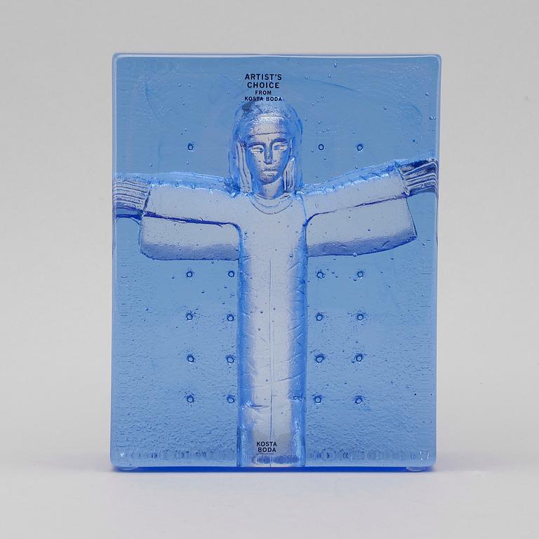 SKULPTUR, glas, Bertil Vallien, Kosta Boda.