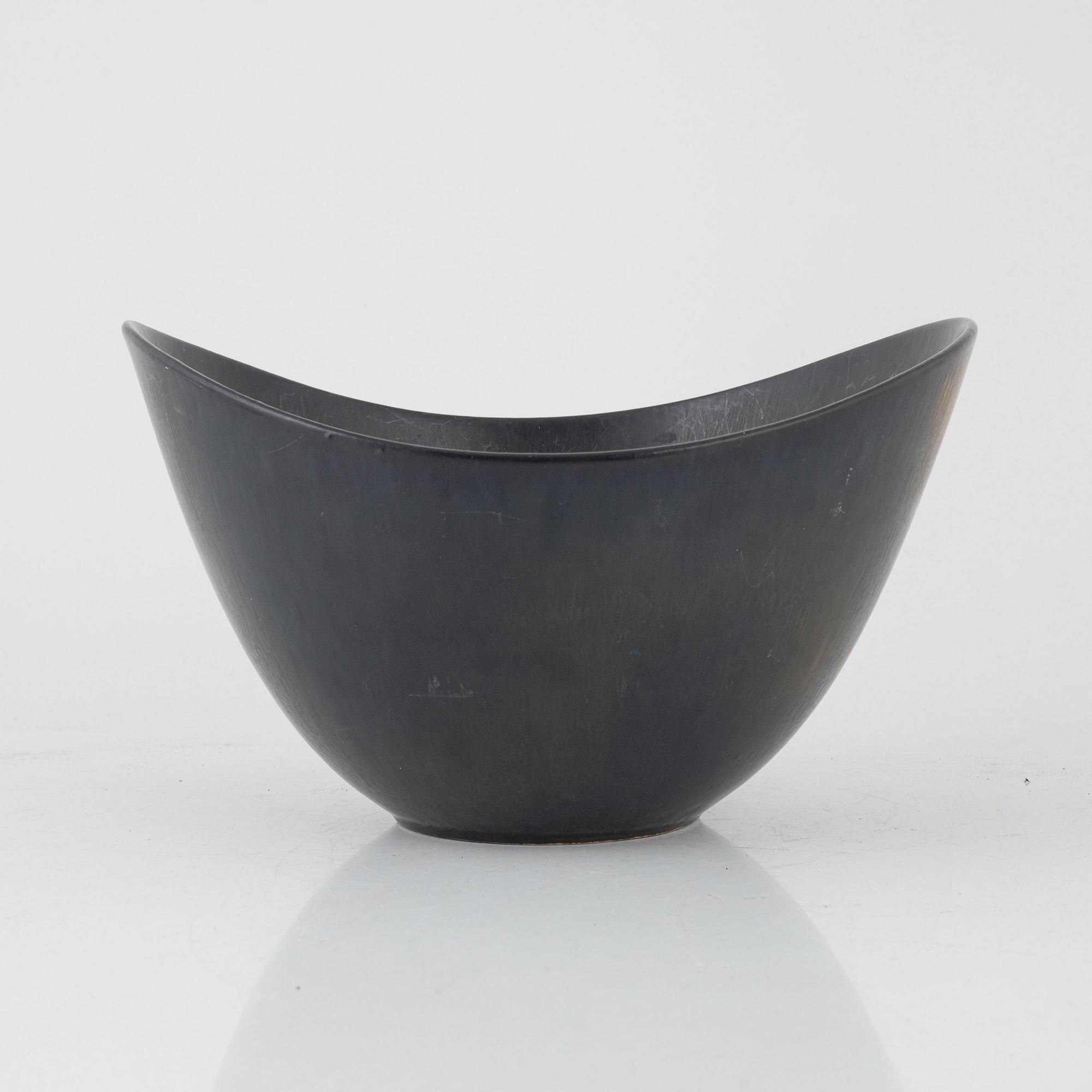 Gunnar Nylund, skål, Rörstrand, 1950/60-tal.