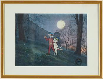 FILMCELLER, 14 stycken, original, ur "Pelle Svanslös", Team Film.