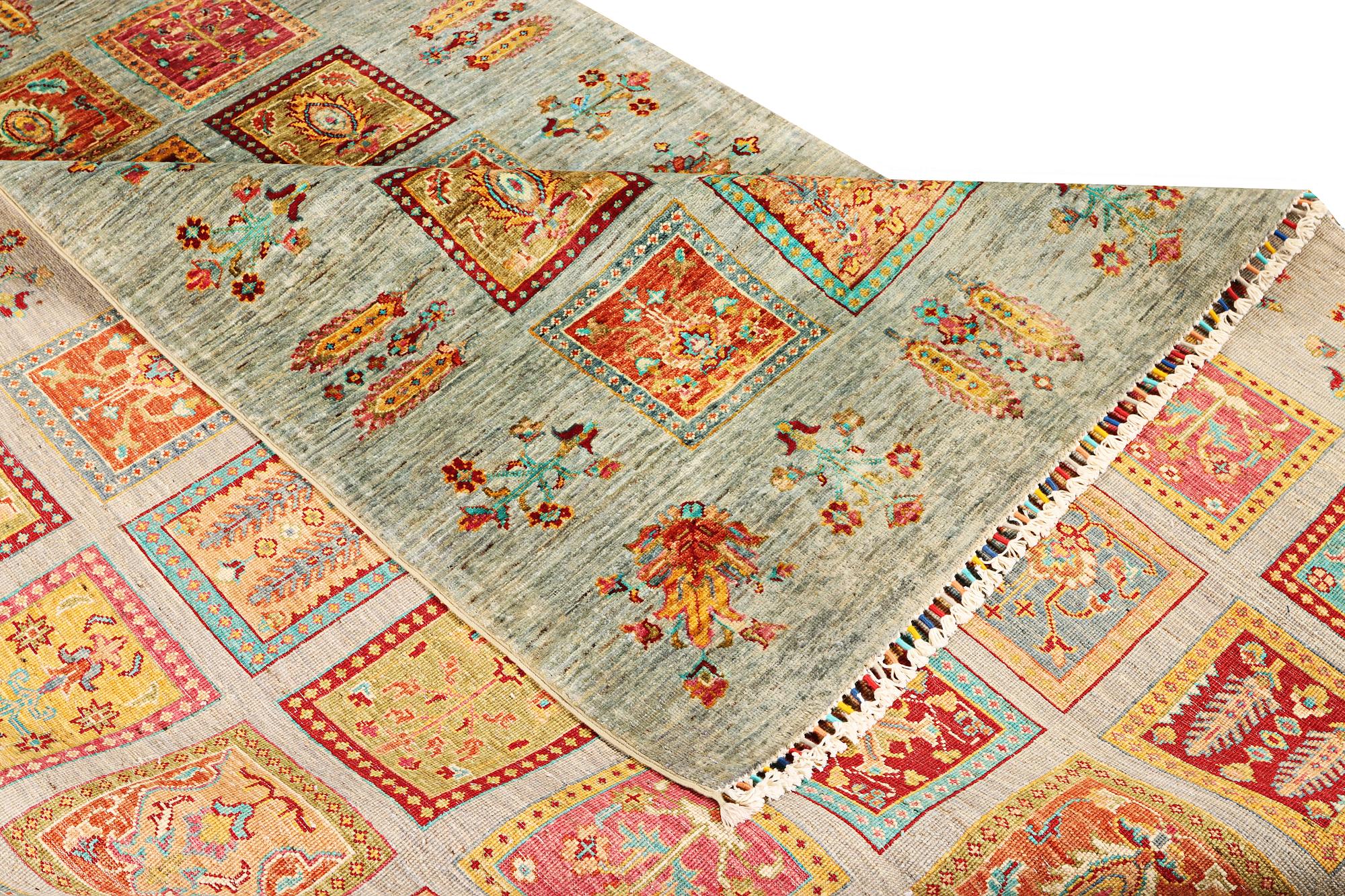 A Ziglar carpet a. 279 x 210 cm.