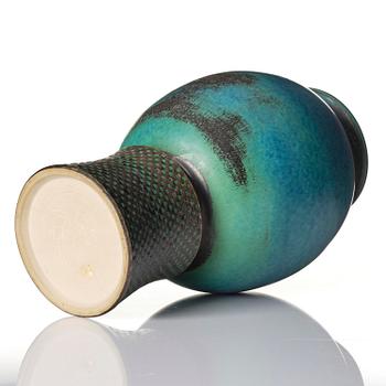 Stig Lindberg, a stoneware vase, Gustavsberg Studio, Sweden 1966.