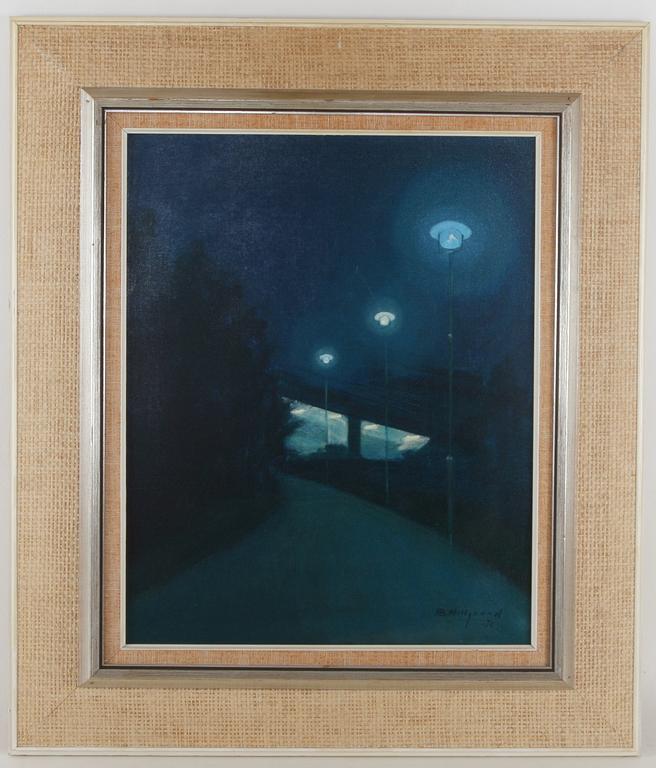 BENGT HILLGRUND, olja på duk, sign o dat -70.