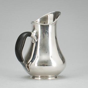 GRÄDDKANNA, silver, COHR, Danmark, 1900-talets mitt. Ca 180 gram.