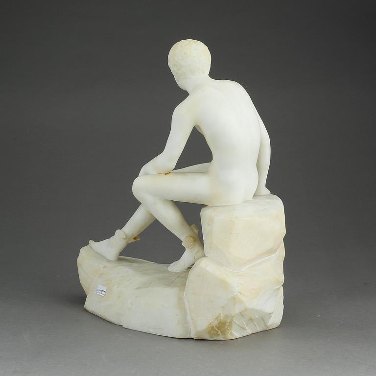 SKULPTUR, Alabaster.