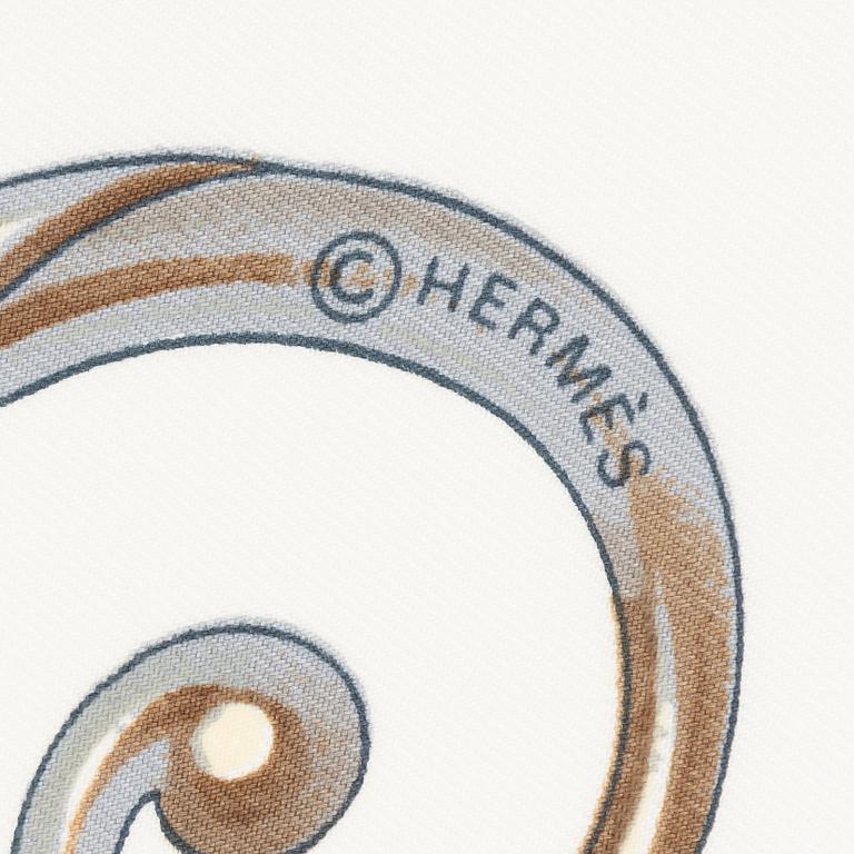 Hermès, scarf, "Attelage en Arbalète".