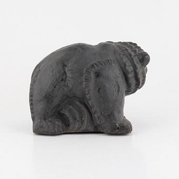 Ingeborg Boj Modin-Hülphers, a cast iron sculpture, Näfveqvarn, 1930's.