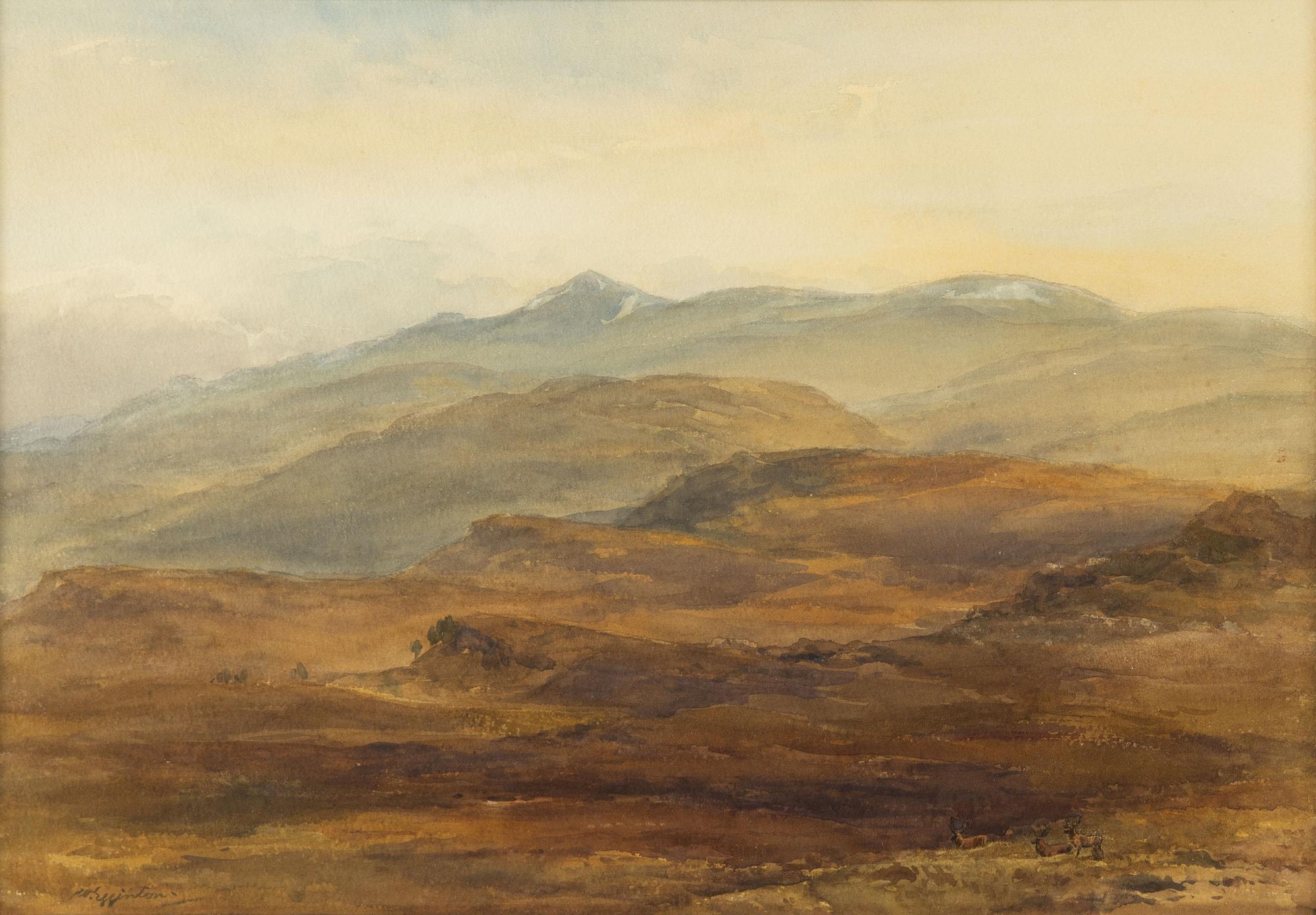Frank Egginton, watercolour, signed.