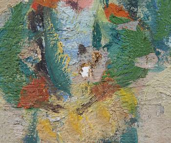 OKÄND KONSTNÄR, olja på duk, sign N Björklund.