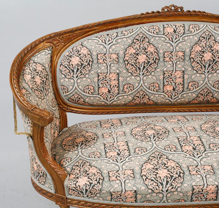 SOFFA, Louis XVI-stil, 1900-tal.