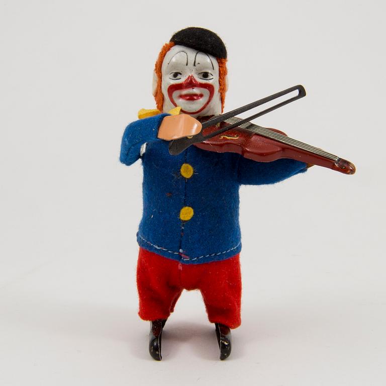 A Schuco clown Germany c. 1950.