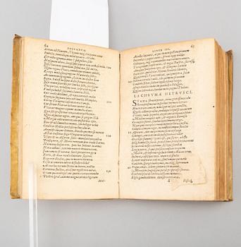 BOOK, The Works of Statius, 1595.