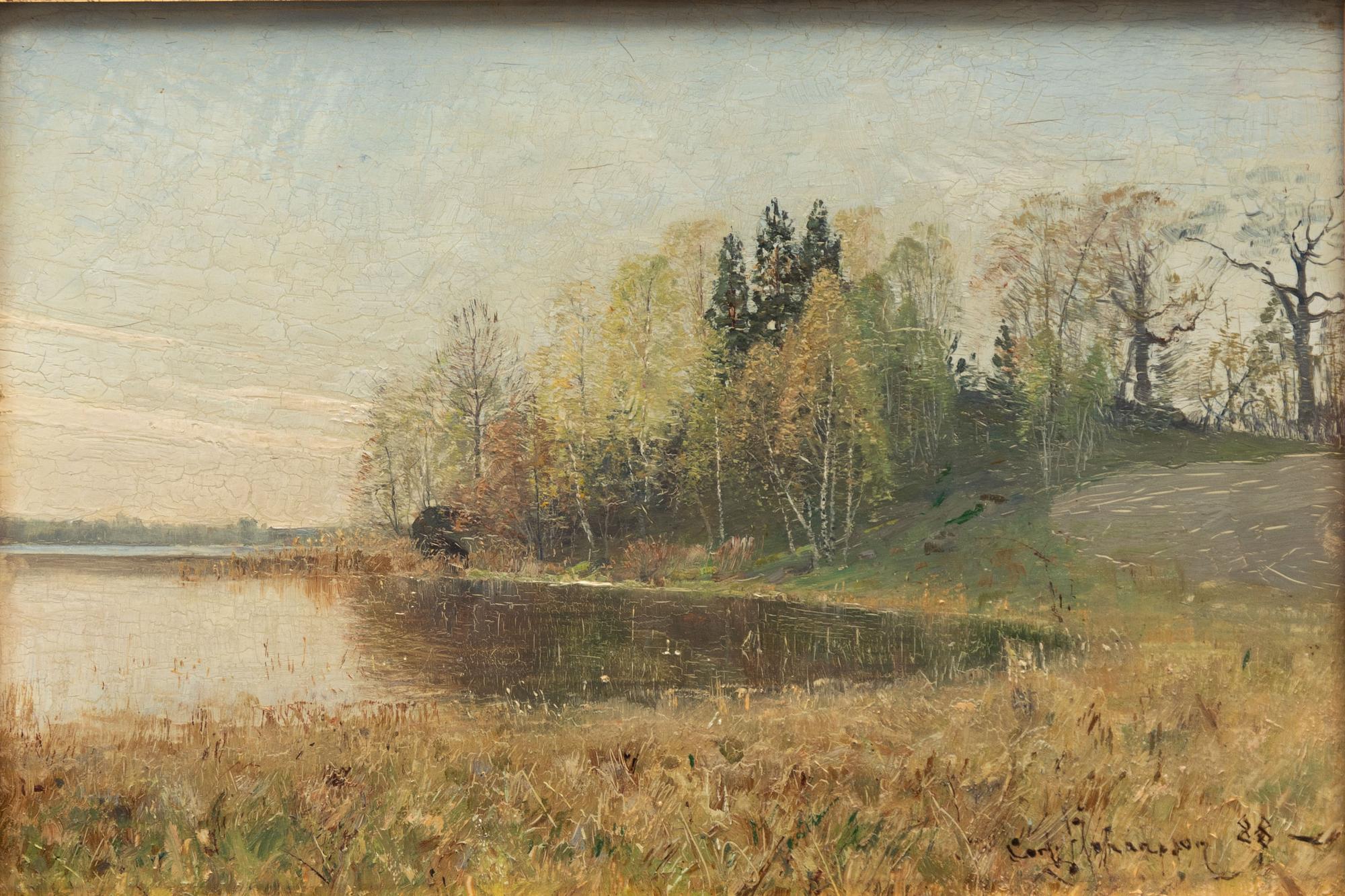 Carl Johansson, Spring Landscape.