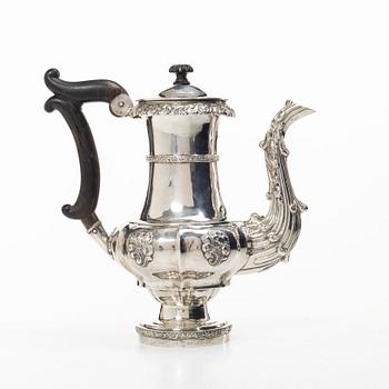 Carl Petter Norlin, mockakanna, silver, senempire, Malmö 1842.