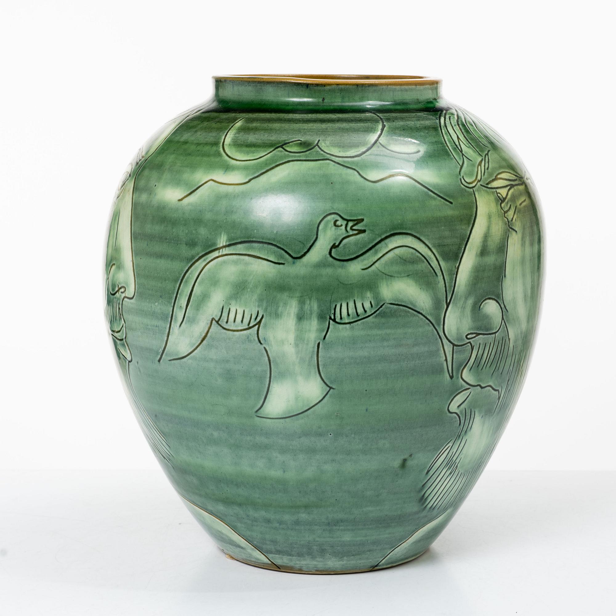 Erik Kargaard, a vase, Knabstrup, Denmark.