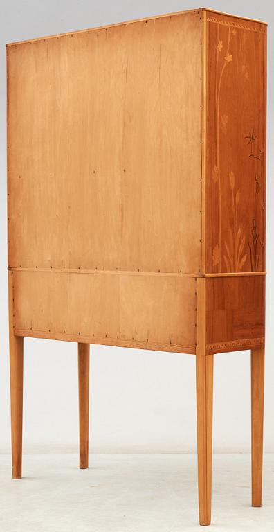 Carl Malmsten, A Carl Malmsten Swedish Modern cabinet 'Björkhagen', executed by cabinetmaker Tage Bjarnehall, Stockholm 1943.