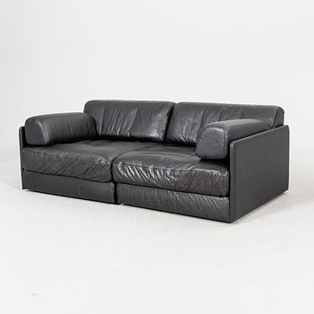 A De Sede leather DS76 sofa late 20th century/21st century.