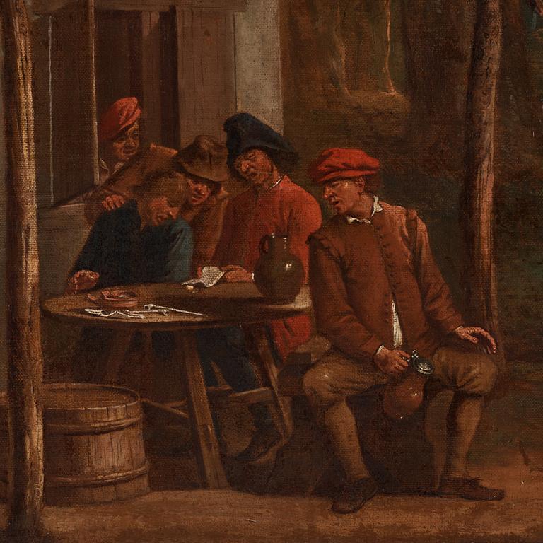 Thomas van Apshoven Attributed to, Outside The Inn.