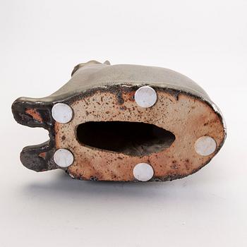 Ulla Kraitz, skulptur glaserat stengods.