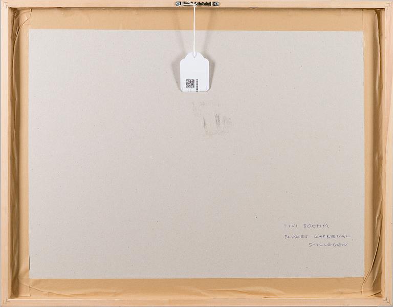 TUOMAS VON BOEHM, puupiirros, signeerattu, päivätty 1954 ja numeroitu.