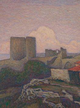 Björn Ahlgrensson, View from Visby from Klinten towards the north.