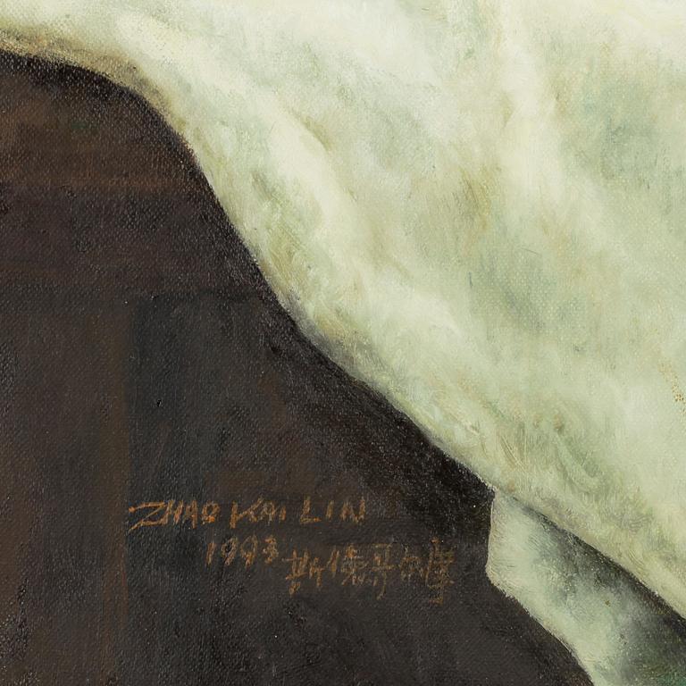 ZHAO KAILIN, olja på duk, sign o dat 1993.