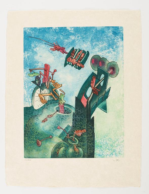 Roberto Matta, "Hom'mere (L'eautre)".