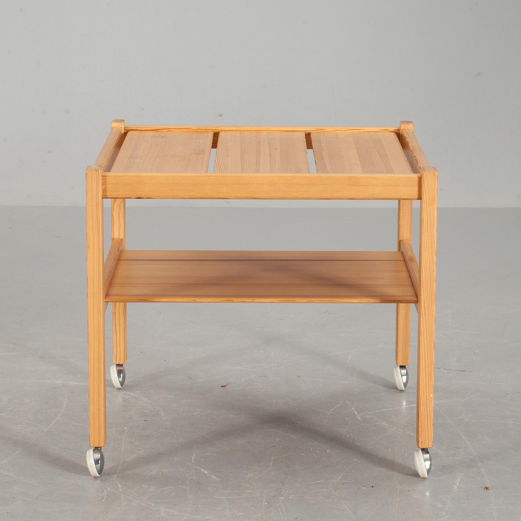 TIDNINGSBORD, Yngve Ekström, Swedese, 1900-talets andra hälft.