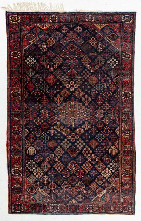 An antique Djoshagan rug, central persia, c 207 x 131 cm.