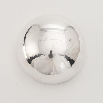 Roland Lantz, a signed sterling silver bowl, Stockholm 1982.