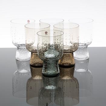 GLASS SERVICE, 21 PCS, "Sarjaton", by IIttala,