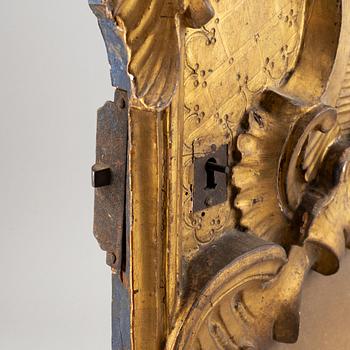 An 18th century  Rococo wall sconce for two candles.