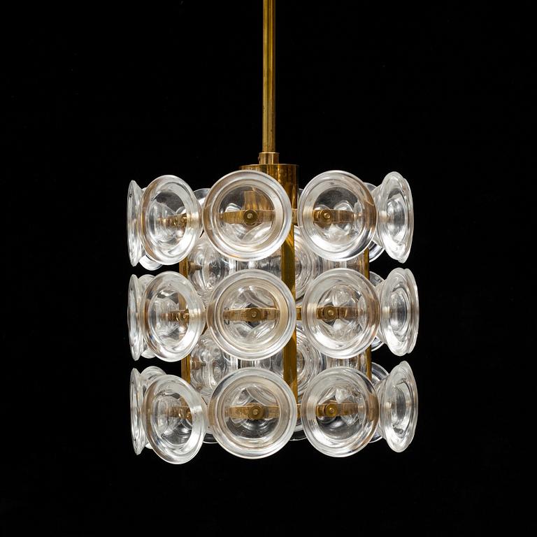 CARL FAGERLUND, taklampa, modell "RD1846" Fagerhult, 1900-talets andra hälft.