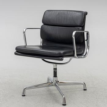 Charles & Ray Eames, an 'EA208 Soft Pad Chair' swivel chair, Vitra, 2010's.
