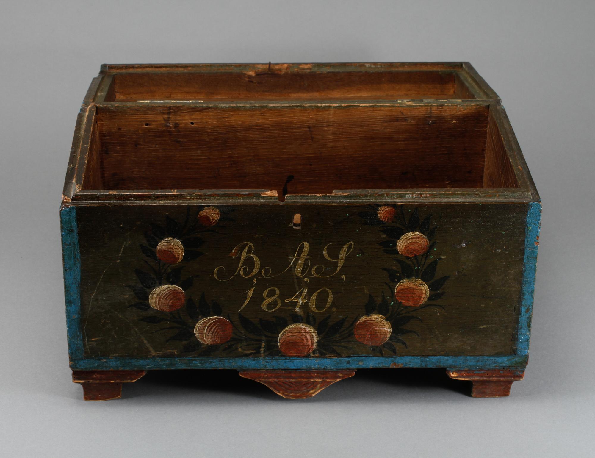 SKRIN, allmoge, daterat 1840.