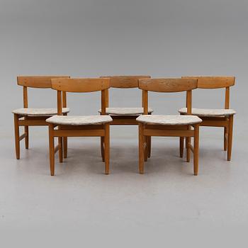 STOLAR, 5 st, "Öresund", Børge Mogensen, Karl Andersson & Söner, 1900-talets andra hälft.