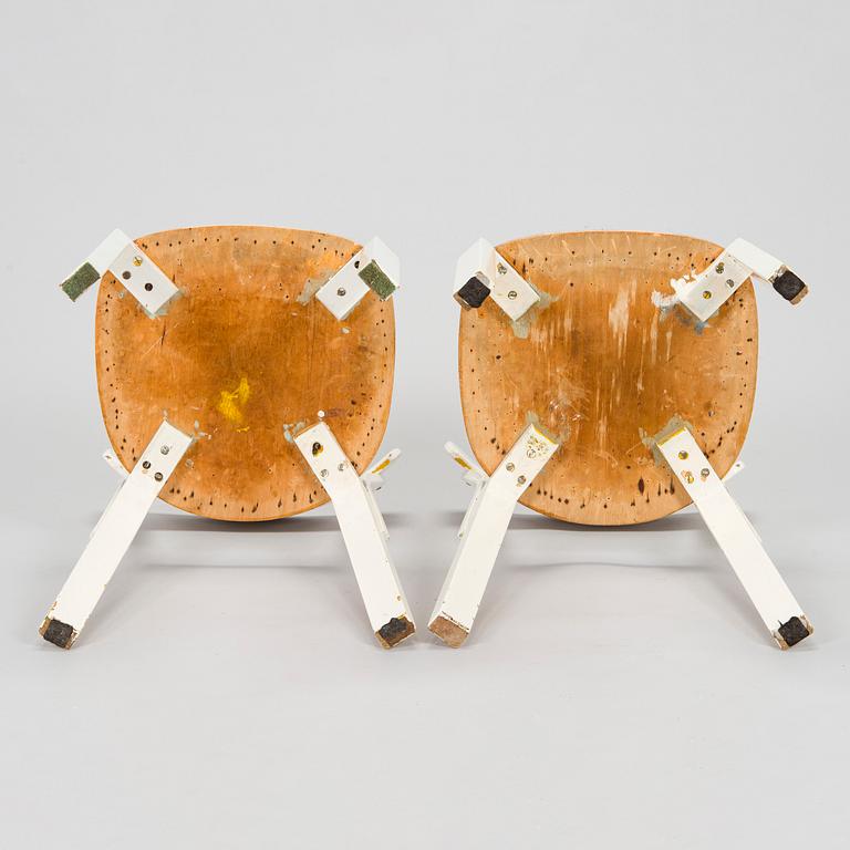 Alvar Aalto, stolar, 2st, "69" för O.Y. Huonekalu- ja Rakennustyötehdas A.B. 1940-tal.