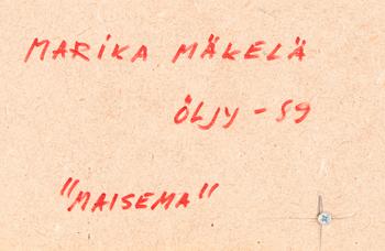 MARIKA MÄKELÄ, "MAISEMA".