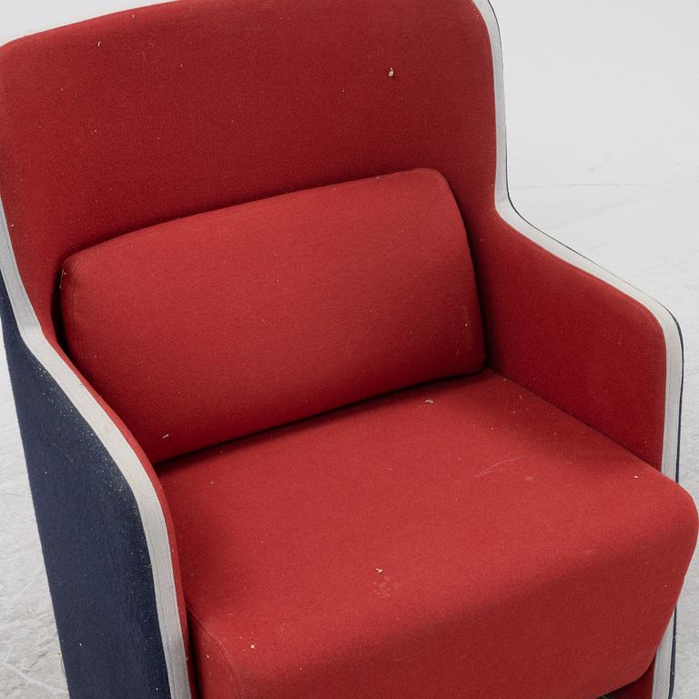 A 'Solo M' easy chair by Börge Lindau & Bo Lindekrantz for Lammhults, 1983.