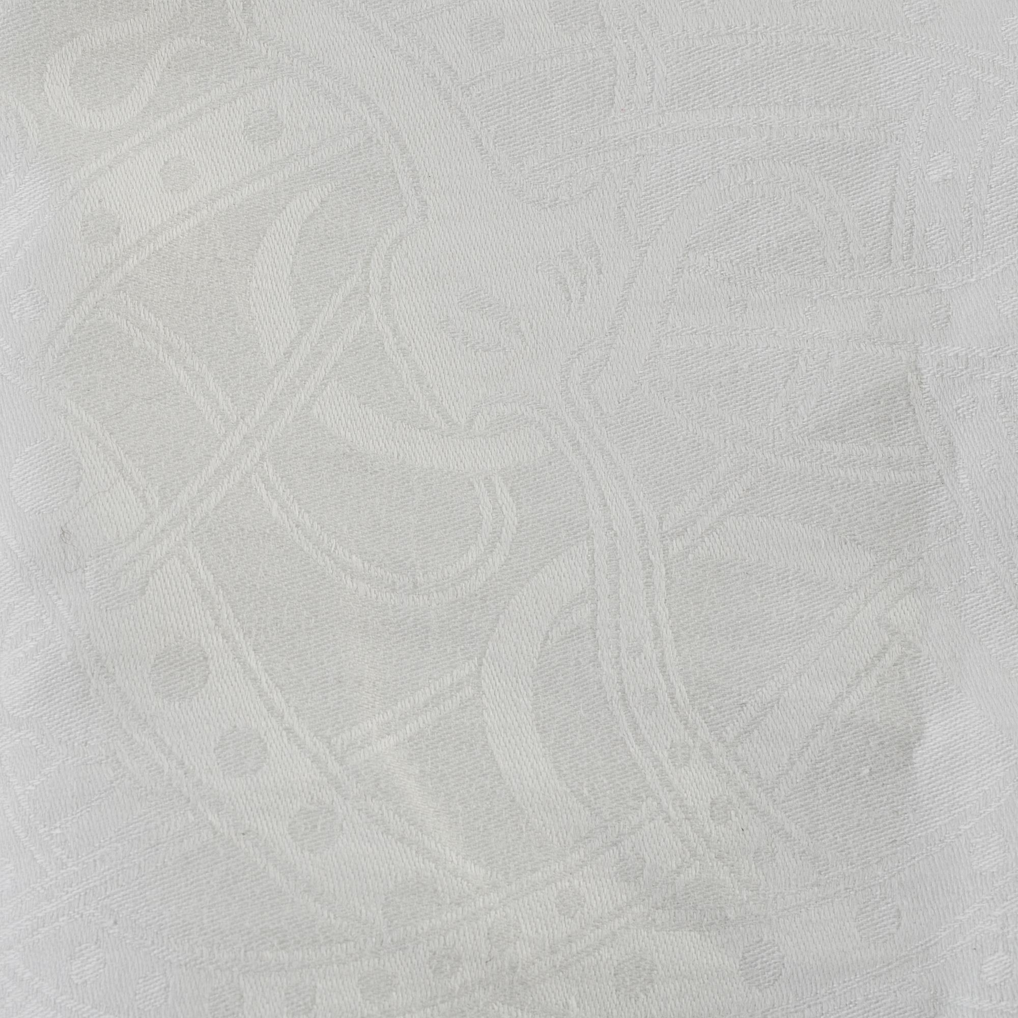 SIGNE SOHLMAN, after, 3 tabelcloths,  Linen damask. Early 20th century.