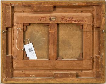 French school, early 19th century, Park landscape with strolling couples.
