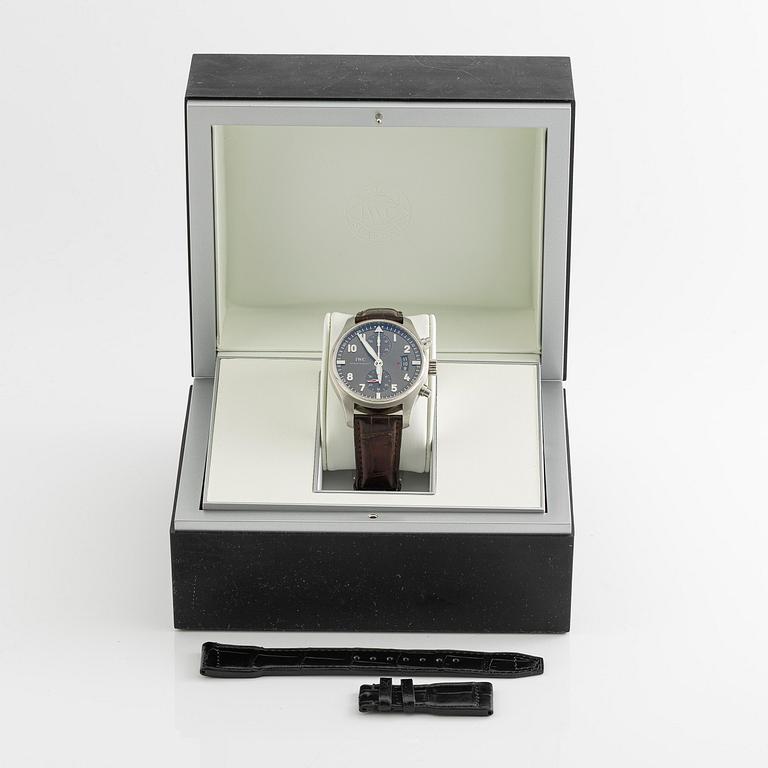 IWC, Schaffhausen, Pilot's Watch, Spitfire Chronograph, "flyback", ca 2014.