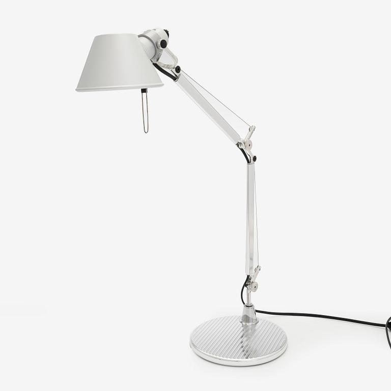 Michele De Lucchi & Giancarlo Fassina, bordslampa, "Tolomeo micro", Artemide, Italien.