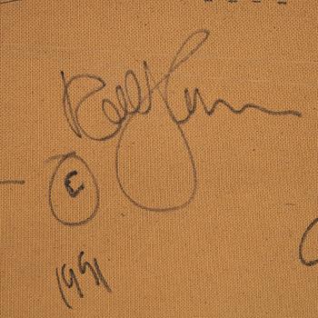 Rolf Hanson, oil on panel, signed and dated 1991 on verso.