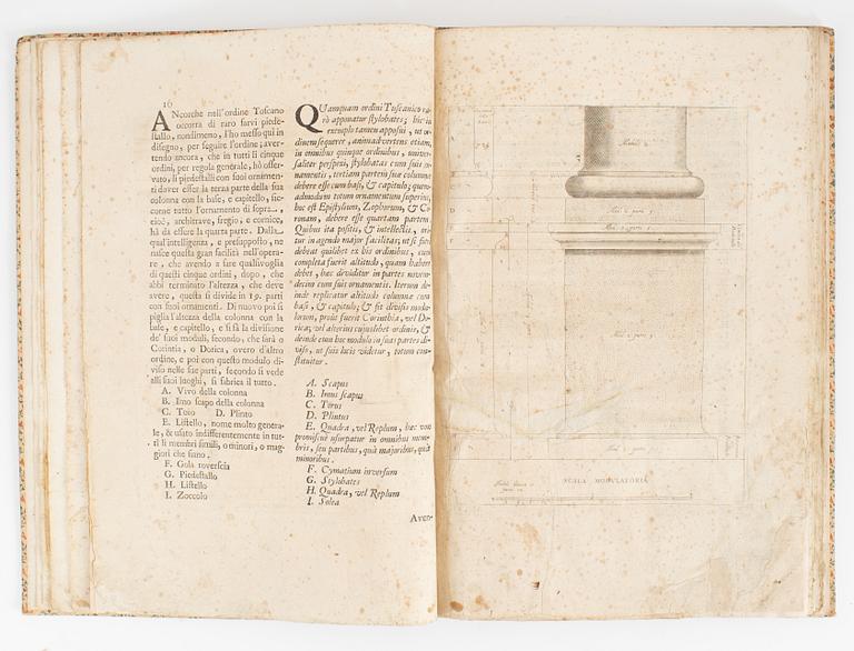 Architecture, 1739, with 40 full-page engravings.