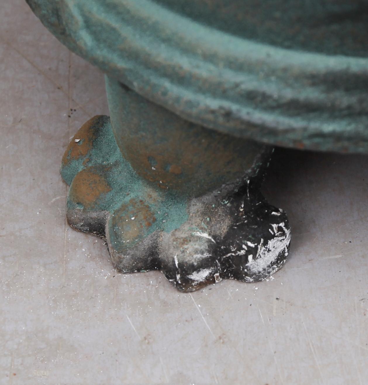 TRÄDGÅRDSURNOR, 1 par, 1900-talets slut.